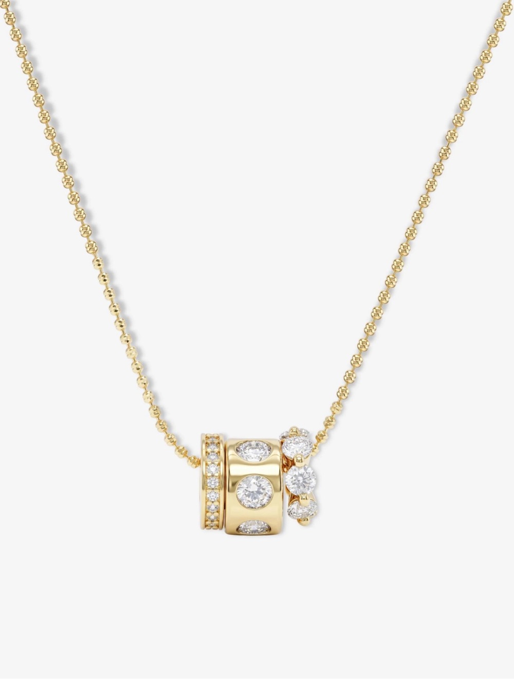NWT Melinda Maria Gold “Ashley Topanga Necklace”